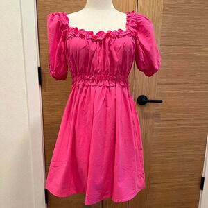 Lumiere mini dress, hot pink, size small, NWT